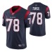 Houston Texans Laremy Tunsil Navy 100th Season Vapor Limited Jersey