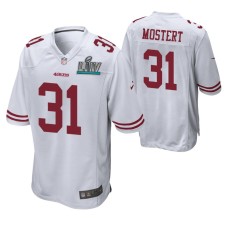 Raheem Mostert San Francisco 49ers Super Bowl LIV Men White Game Jersey