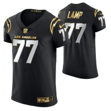 Men Los Angeles Chargers Forrest Lamp Golden Edition Black Elite Jersey