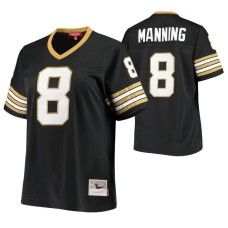 Women New Orleans Saints Archie Manning 1979 Legacy Replica Black Jersey