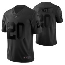 Men Las Vegas Raiders #20 Damon Arnette City Edition Black Vapor Limited Jersey