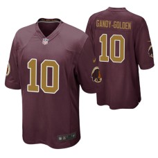 Washington Redskins Antonio Gandy-Golden Alternate Game #10 Burgundy Jersey