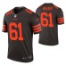 Men Cleveland Browns Curtis Weaver Color Rush Legend Brown Jersey