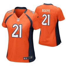 A.J. Bouye Denver Broncos Orange Game Jersey Women