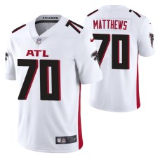 Atlanta Falcons Jake Matthews Vapor Limited White Jersey