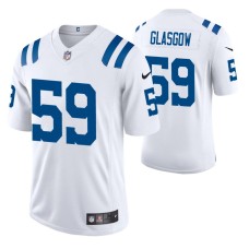 Indianapolis Colts Jordan Glasgow Vapor Untouchable Limited White Jersey