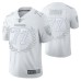 Las Vegas Raiders #77 Trent Brown Vapor Limited White Platinum Jersey