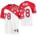 1994 Pro Bowl Miami Dolphins #78 Richmond Webb White Red AFC Authentic Jersey