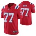 New England Patriots Vapor Untouchable Limited Red #77 Trent Brown Jersey