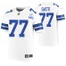 Men Dallas Cowboys Tyron Smith 60th Anniversary White Limited Jersey