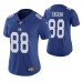 New York Giants Evan Engram Royal NFL 100 Vapor Limited Women Jersey