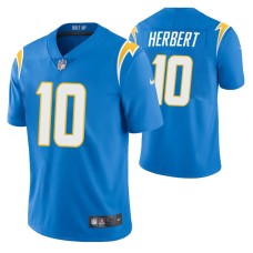 Justin Herbert Chargers 2020 NFL Draft Powder Blue Vapor Limited Jersey