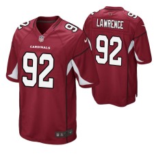 Arizona Cardinals Rashard Lawrence #92 Cardinal Game Jersey