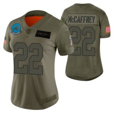 Carolina Panthers Christian McCaffrey Camo 2019 Salute to Service Limited Jersey