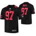 Men San Francisco 49ers Nick Bosa #97 Finished Game Black Jersey