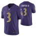 Baltimore Ravens Robert Griffin III Jersey 100th Season Purple Color Rush Edition