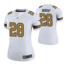 New Orleans Saints #28 Latavius Murray Color Rush Legend Women Jersey White