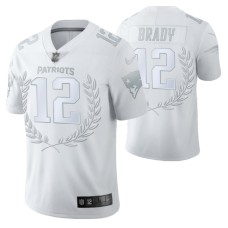 New England Patriots Tom Brady NFL MVP Platinum Limited Edition Jersey