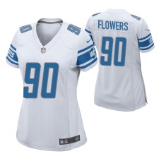 Trey Flowers Detroit Lions 2019 Game Jersey White