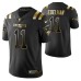 New England Patriots Julian Edelman Golden Edition Black Jersey