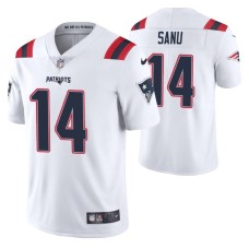 New England Patriots Mohamed Sanu Vapor Limited White Jersey