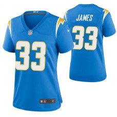 Women Los Angeles Chargers Derwin James #33 Game Powder Blue Jersey