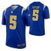 Men Tyrod Taylor #5 Los Angeles Chargers Royal Legend Alternate Jersey