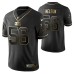 Men Quenton Nelson Black Indianapolis Colts Golden Edition Vapor Untouchable Limited Jersey