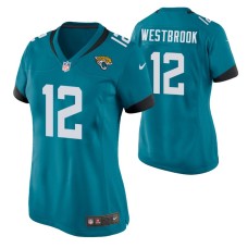 Women Jacksonville Jaguars #12 Dede Westbrook Teal Nike Game Jersey