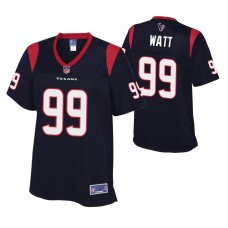 Houston Texans J.J. Watt 2019 Navy Pro Line Player Jersey