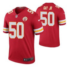 Willie Gay Jr. Kansas City Chiefs Red Color Rush Legend Jersey