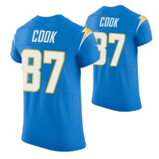 Los Angeles Chargers Jared Cook #87 Nike Blue Vapor Elite Jersey