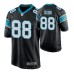 Men Carolina Panthers #88 Greg Olsen Black Nike Game Jersey