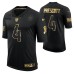 Men Dallas Cowboys No. 4 Dak Prescott Golden Limited Black Jersey