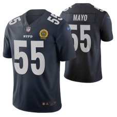 New York Giants David Mayo Men Navy City Edition Vapor Limited Jersey