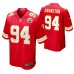 Men Kansas City Chiefs Taco Charlton #94 Game Red Jersey