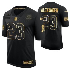 Golden Limited Black #23 Jaire Alexander Green Bay Packers Jersey