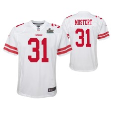 Raheem Mostert San Francisco 49ers Super Bowl LIV Youth White Game Jersey