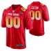 Men AFC Baltimore Ravens Custom 2019 Pro Bowl Nike Game Jersey Red