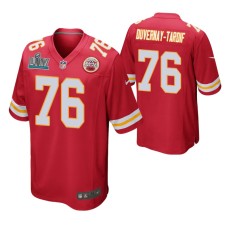 Kansas City Chiefs Laurent Duvernay-Tardif Super Bowl LIV Red Game Jersey