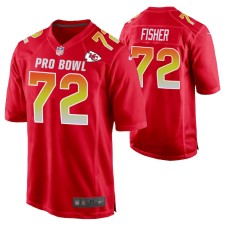 Men AFC Kansas City Chiefs Eric Fisher 2019 Pro Bowl Nike Game Jersey Red