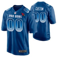 Men NFC Arizona Cardinals Custom 2019 Pro Bowl Nike Game Jersey Royal