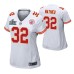 Tyrann Mathieu Kansas City Chiefs Super Bowl LIV Women White Game Jersey