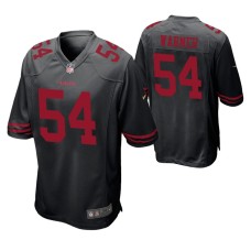 San Francisco 49ers Fred Warner Black Game Jersey