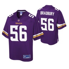 Minnesota Vikings Garrett Bradbury Purple Pro Line Player Jersey