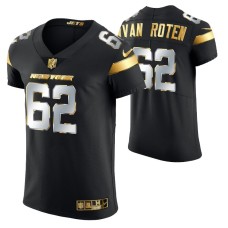 New York Jets Greg Van Roten #62 Golden Edition Black Elite Jersey