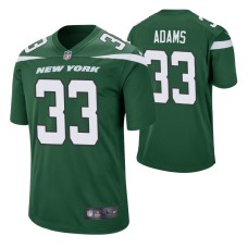 Men New York Jets #33 Jamal Adams Nike Green Player Game Jersey