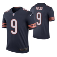 Nick Foles Chicago Bears Navy Color Rush Legend Jersey