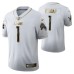 Detroit Lions Jeff Okudah Golden Edition White Vapor Limited Jersey