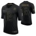 Green Bay Packers #12 Aaron Rodgers Black 2020 Salute To Service Limited Jersey